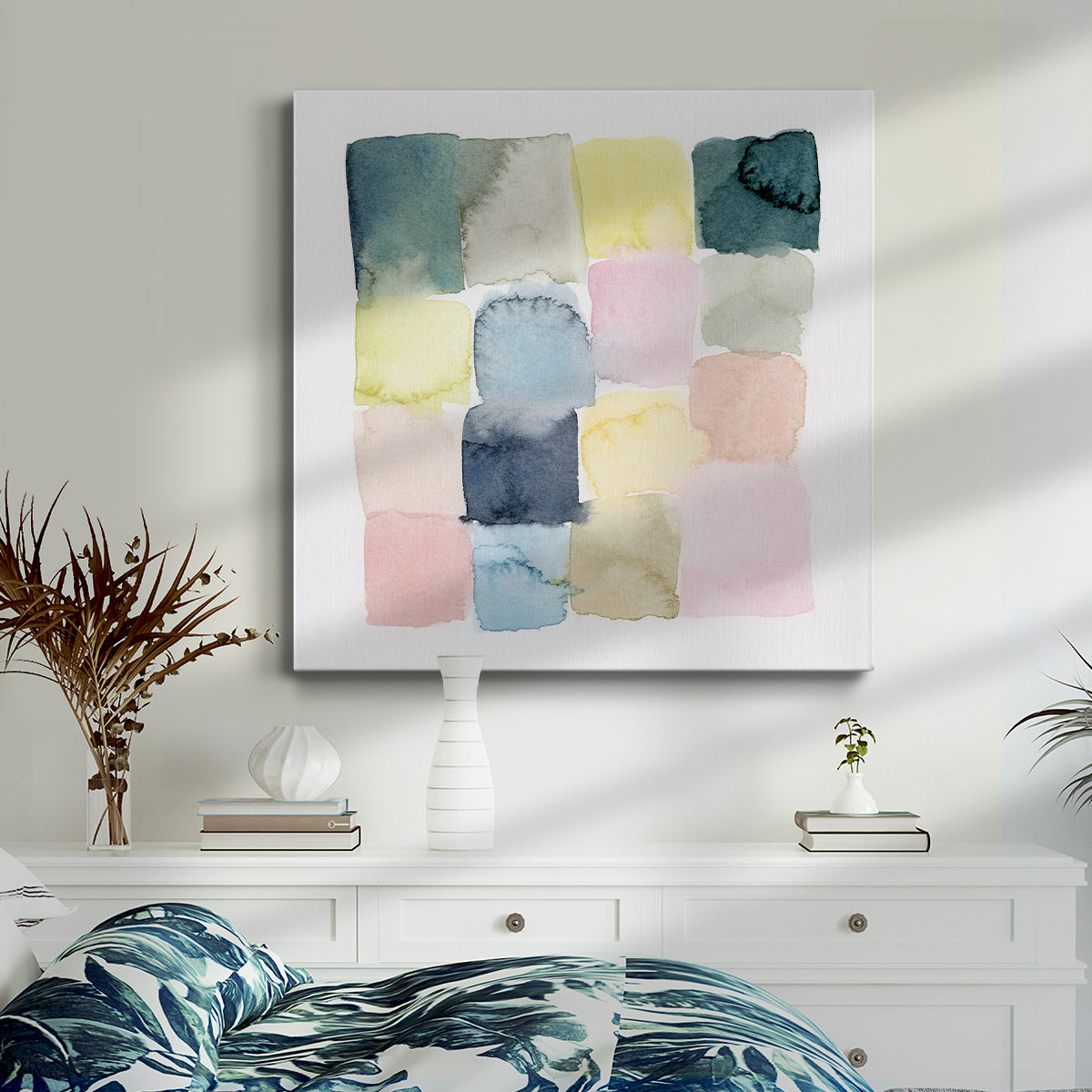 Pastel Patches II - Canvas Art Print