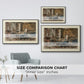Cabinet de Flaubert à Croisset, 1874 - Floater Framed Canvas Print