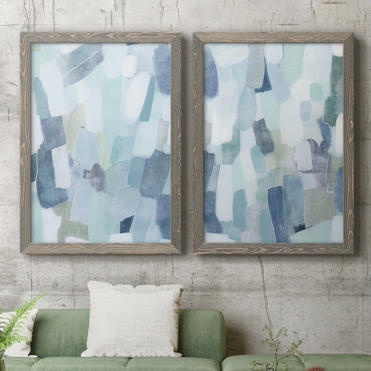 Dusky Gale I - Premium Framed Canvas 2 Piece Set - Ready to Hang