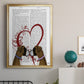 Boxer Love - Modern Framed Canvas Print