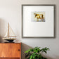 Gold Cow Premium Framed Print Double Matboard