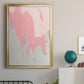 Blushing Abstract II - Modern Framed Canvas Print