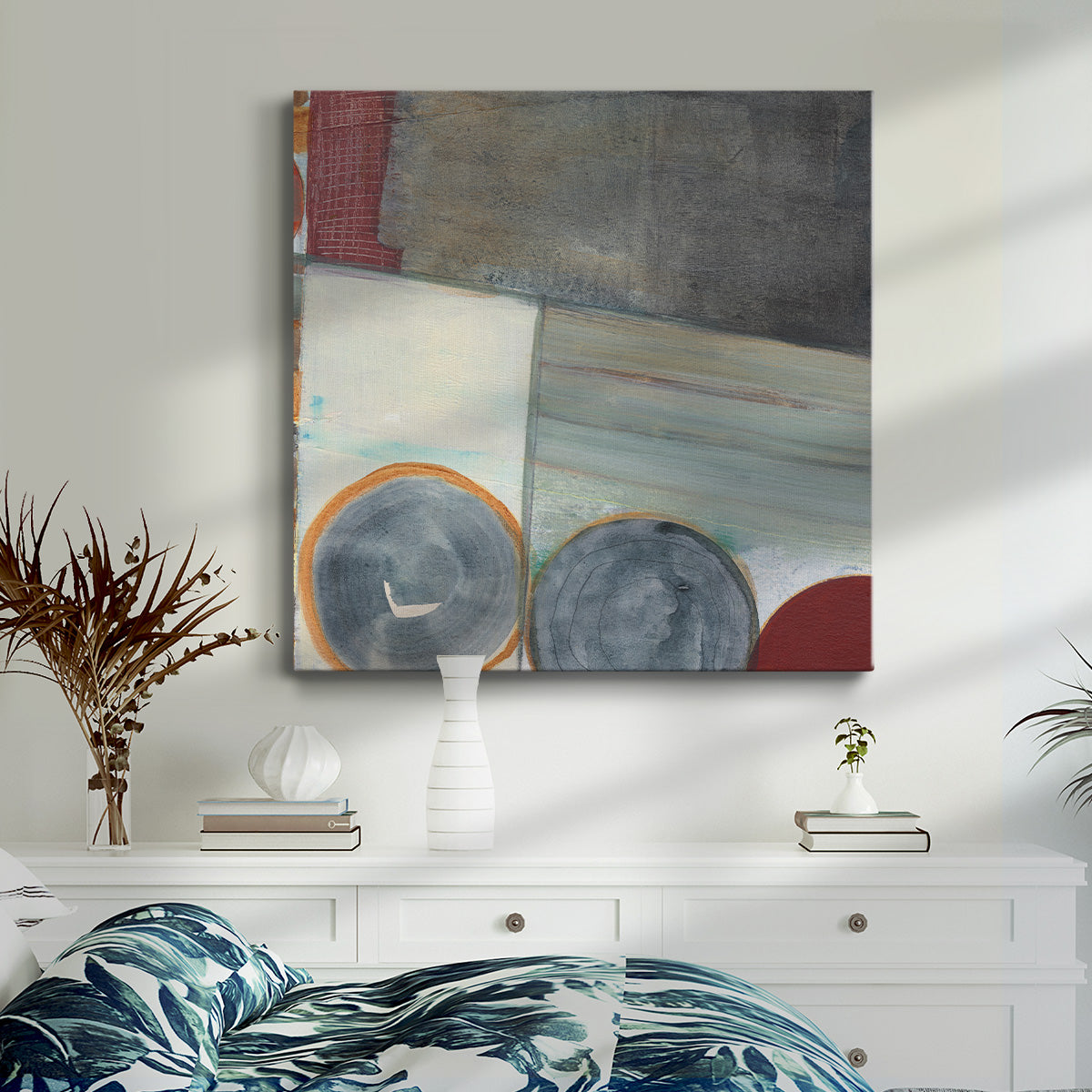 Seven Circles IV-Premium Gallery Wrapped Canvas - Ready to Hang