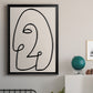 Face It II - Modern Framed Canvas Print