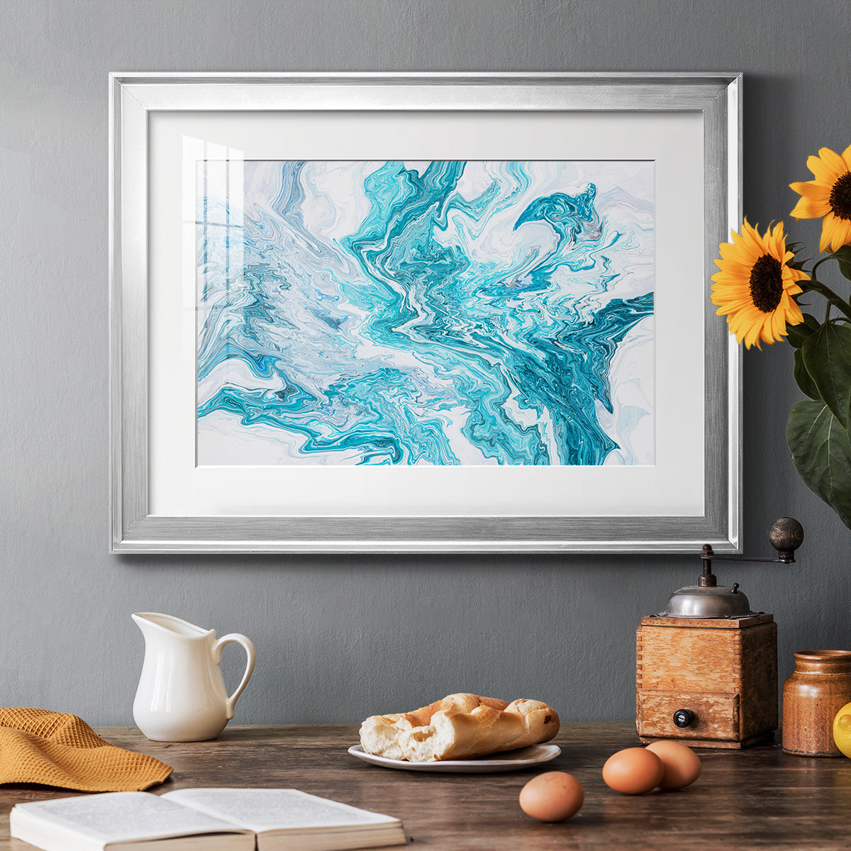 Tide Pool Premium Framed Print - Ready to Hang