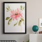 One Pink Bloom II - Modern Framed Canvas Print