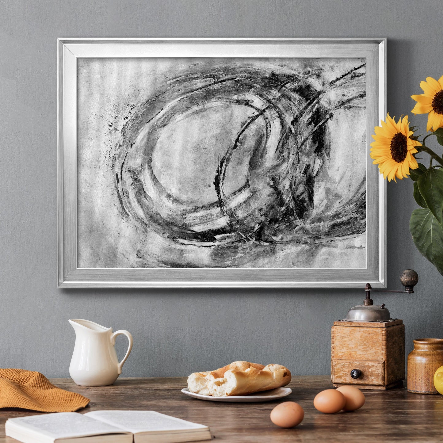 Infinity Rings I Premium Classic Framed Canvas - Ready to Hang