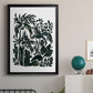 Ink Jungle III - Modern Framed Canvas Print