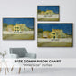 The Yellow House (The Street), 1888 - Floater Framed Canvas Print