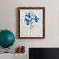 Blue Blossom Botanical III - Premium Canvas Framed in Barnwood - Ready to Hang