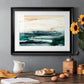 Sea Foam Flow II Premium Framed Print - Ready to Hang