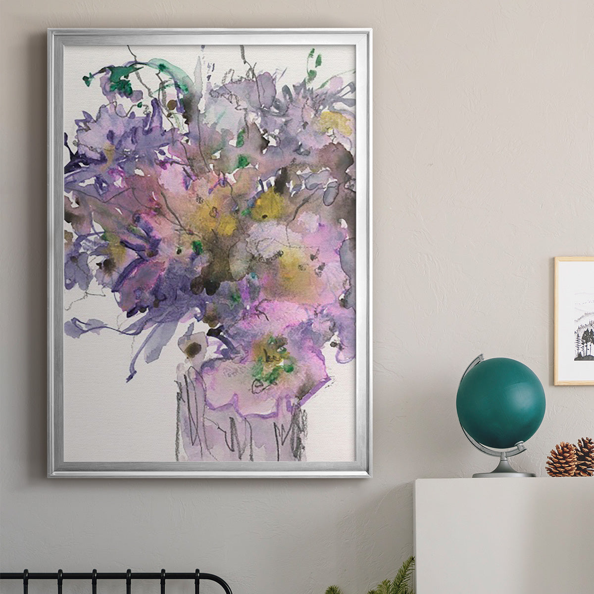 All that Glitters I - Modern Framed Canvas Print