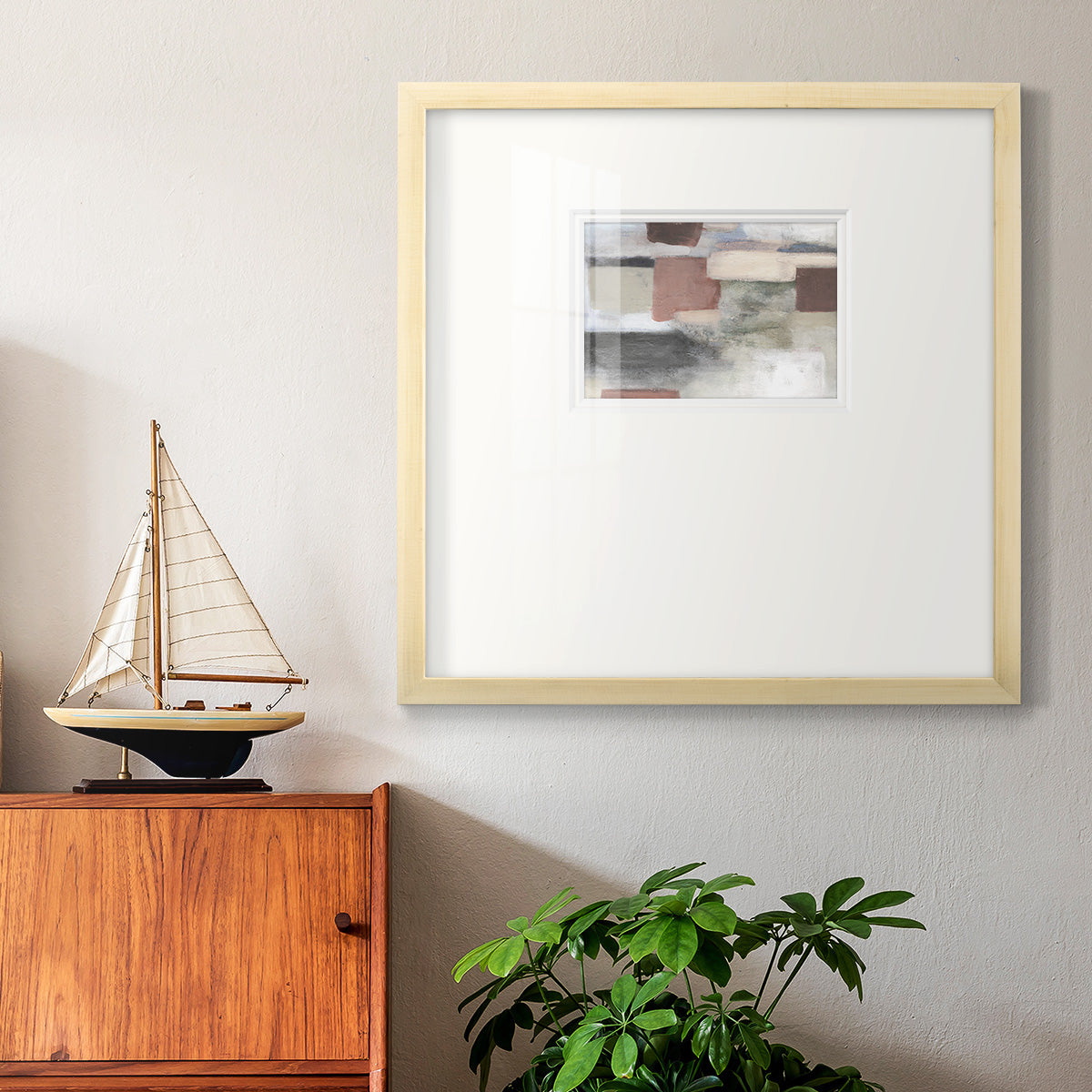 Bright Pastel Premium Framed Print Double Matboard