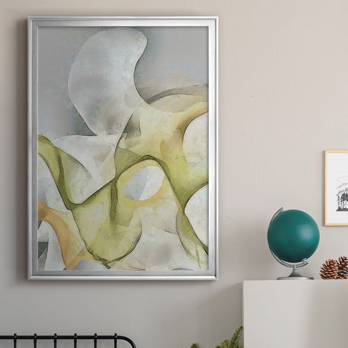 Excursion I - Modern Framed Canvas Print
