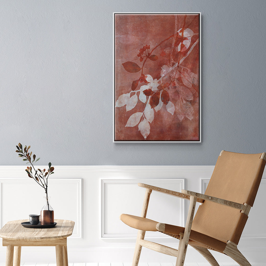 Branching Out XVI - Framed Premium Gallery Wrapped Canvas L Frame - Ready to Hang