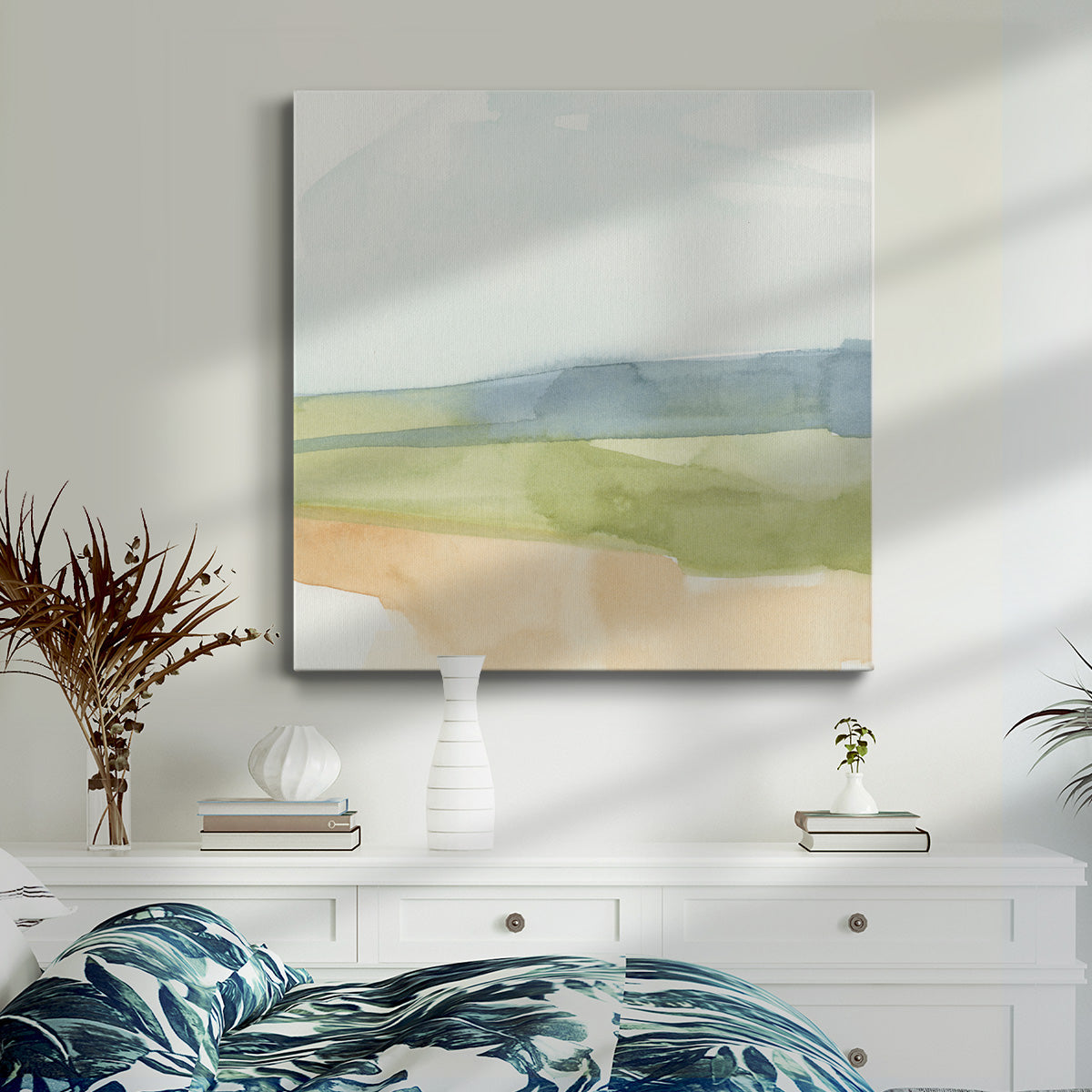 Pastel Slopes I - Canvas Art Print