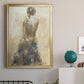 Garden Gown - Modern Framed Canvas Print