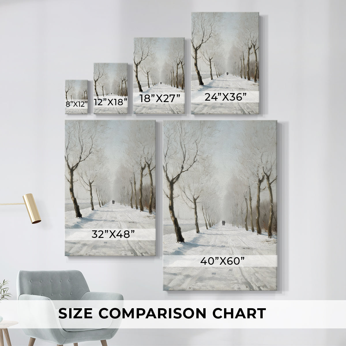 Silver Serenade - Canvas Art Print