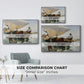 The Return from Fishing: Hauling the Boat, 1894 - Floater Framed Canvas Print