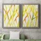 Runnel III - Premium Framed Canvas 2 Piece Set - Ready to Hang