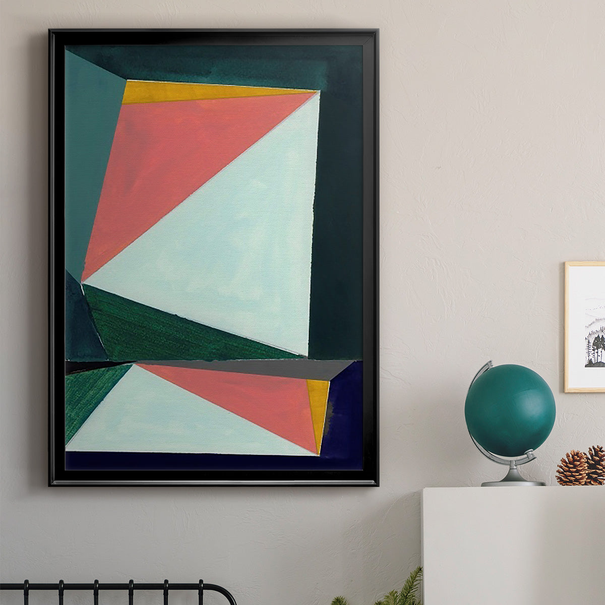 Chop I - Modern Framed Canvas Print