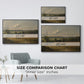 The Wheat Field, 1816 - Floater Framed Canvas Print