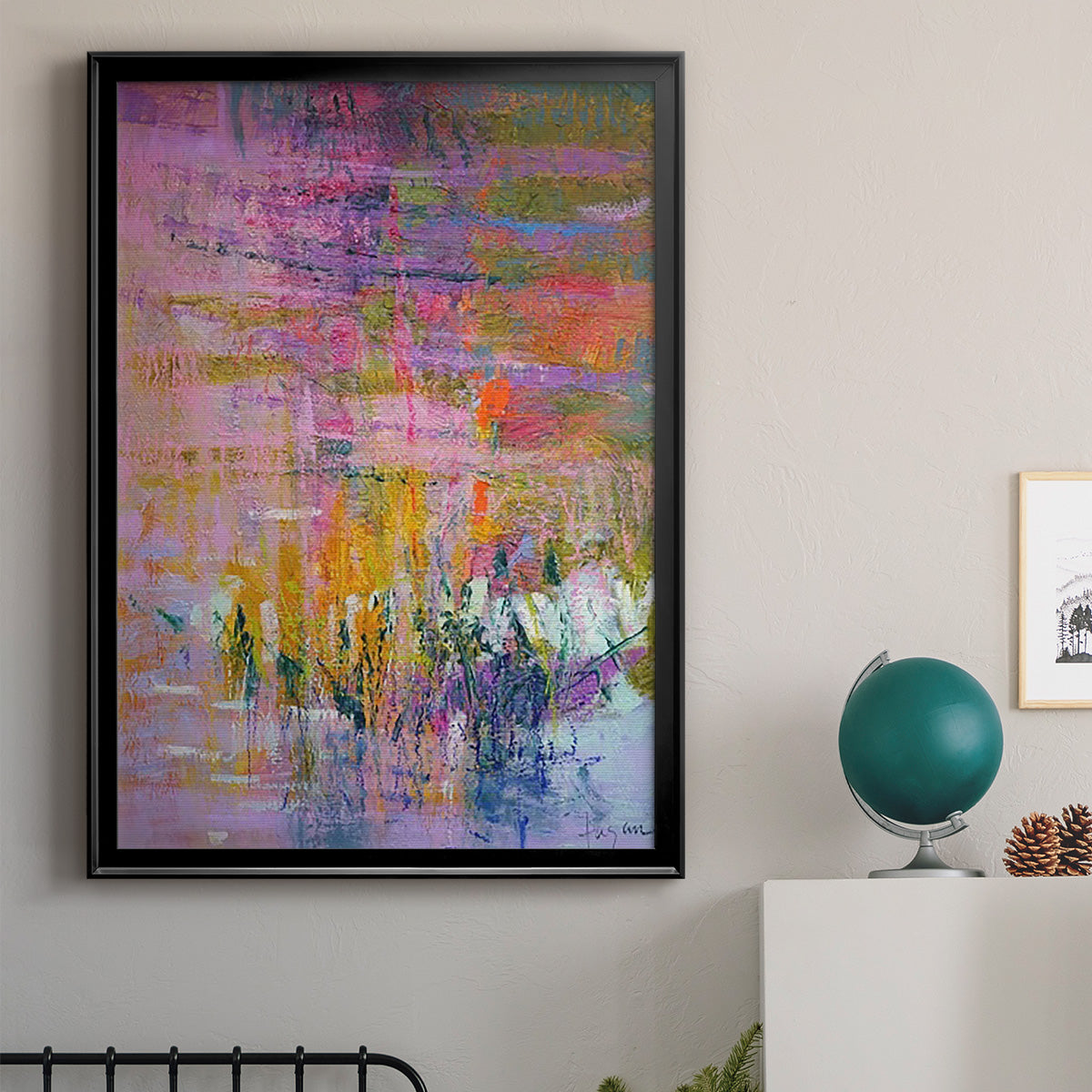 Twilight Resting - Modern Framed Canvas Print