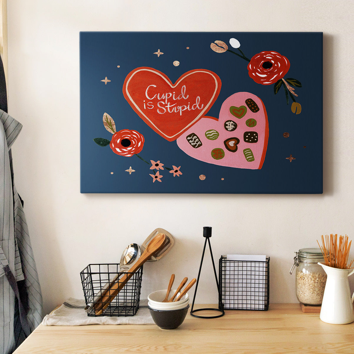 Happy Galentine II - Canvas Art Print