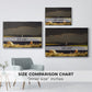 Approaching Thunder Storm, 1859 - Floater Framed Canvas Print