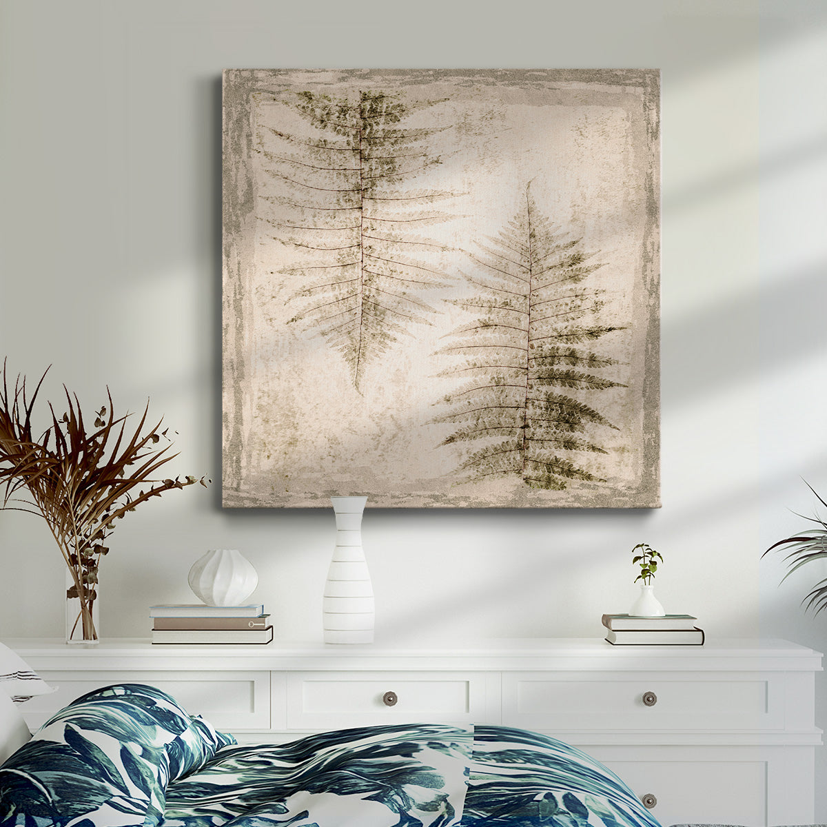 Stone Leaf II - Canvas Art Print