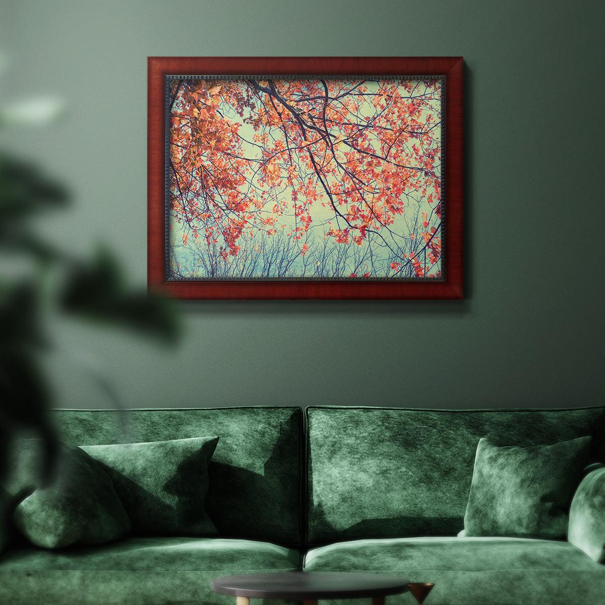 Autumn Tapestry II Premium Framed Canvas- Ready to Hang