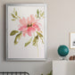 One Pink Bloom II - Modern Framed Canvas Print