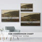 Landscape from Ebersteinburg in Baden, 1876 - Floater Framed Canvas Print