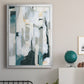 Sea Cavern Strata I - Modern Framed Canvas Print