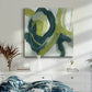 Verdigris Motion IV-Premium Gallery Wrapped Canvas - Ready to Hang