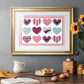Sweet Valentine Collection A - Modern Framed Art Print