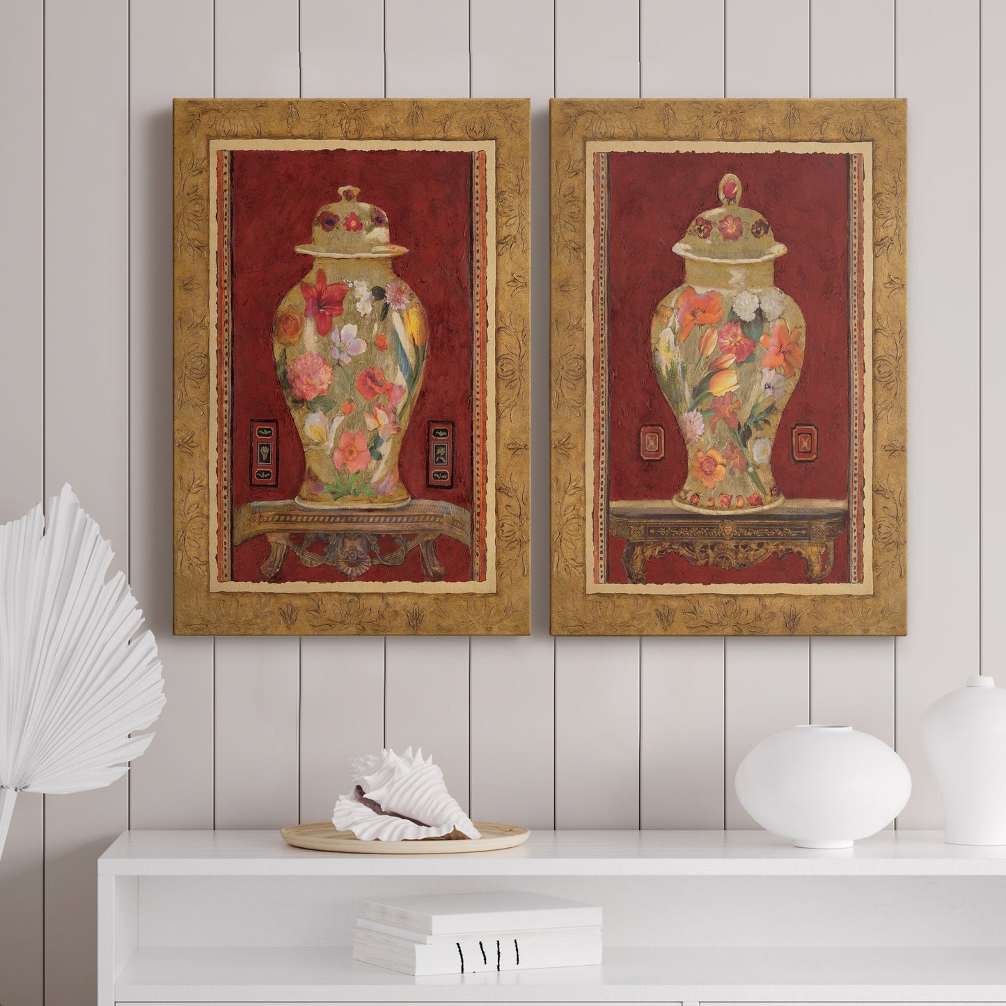 Romantic Urn I Premium Gallery Wrapped Canvas - Ready to Hang