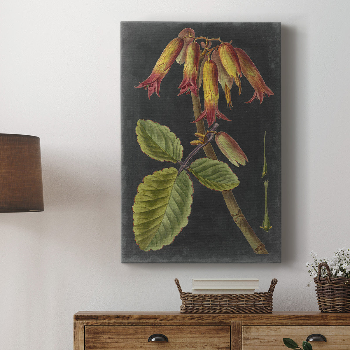 Dramatic Tropicals III Premium Gallery Wrapped Canvas - Ready to Hang