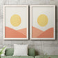 Simple Boho Sun I - Premium Framed Canvas 2 Piece Set - Ready to Hang