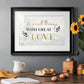 Small Things Gold Premium Framed Print - Ready to Hang