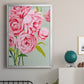 This Year's Peonies II - Modern Framed Canvas Print