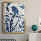 Bluebird Silhouette II - Modern Framed Canvas Print