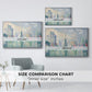 The Green Towers (Les tours vertes, la Rochelle), 1913 - Floater Framed Canvas Print