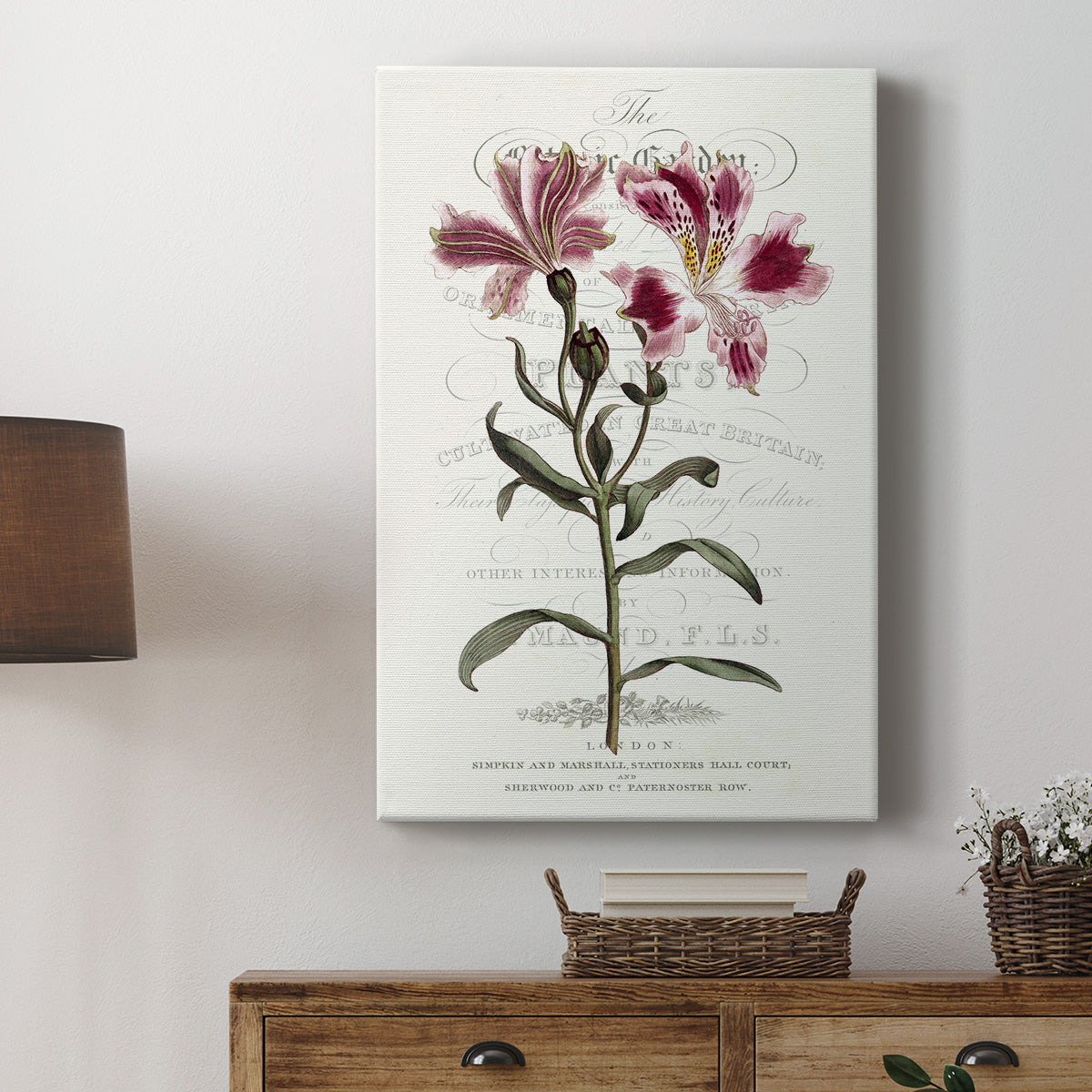 Flower Garden Varietals II - Canvas Art Print