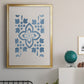 Monochrome Terra Mesa Tile I - Modern Framed Canvas Print