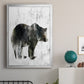 Bear Totem - Modern Framed Canvas Print