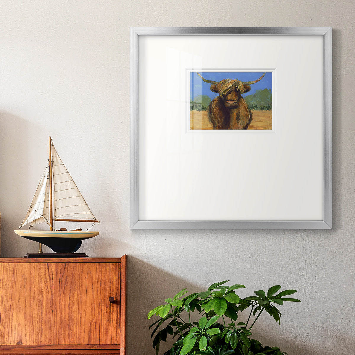 Shorty Premium Framed Print Double Matboard