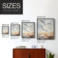 Sea and Shore Series CII - Restickable Framed Art Set