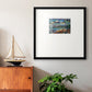 Morning Moon Over Waikiki Premium Framed Print Double Matboard