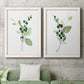 Sprigs in Green I   - Premium Framed Canvas 2 Piece Set - Ready to Hang